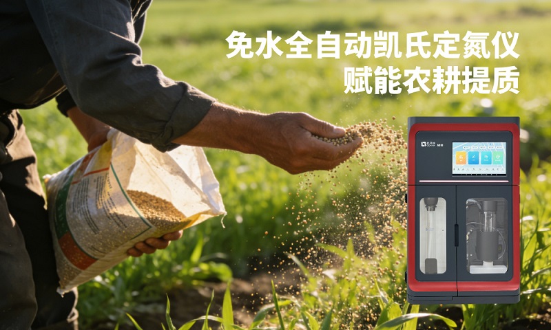 免水全自動凱氏定氮儀賦能農耕提質