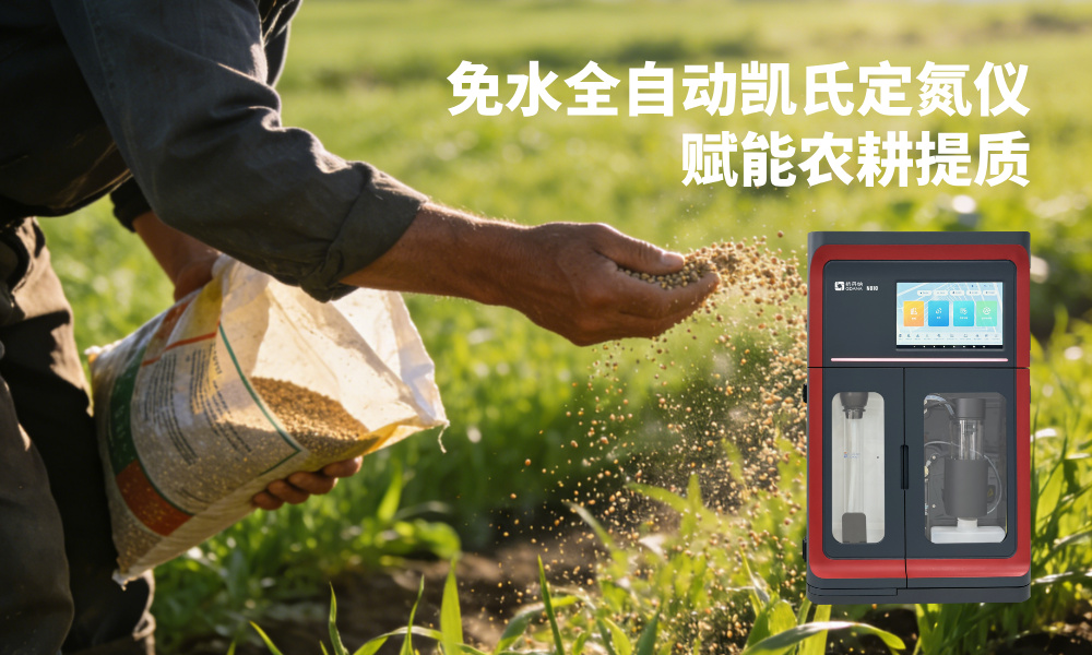 免水全自動凱氏定氮儀賦能農(nóng)耕提質(zhì)